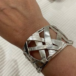 Karine Sultan Silver Cuff